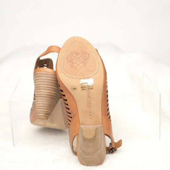 NEW Vince Camuto Earinan Woven Stack Casual Shoe 7.5/38 - Picture 6 of 6